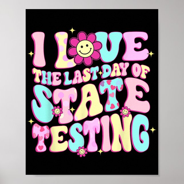 Affiche Amour La Dernière Journée De Test De L'État Enseig (Devant)