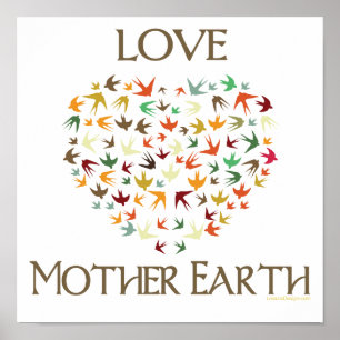 Affiche Amour Mère Terre