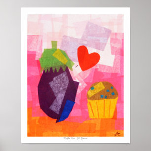 Affiche Amour muffin