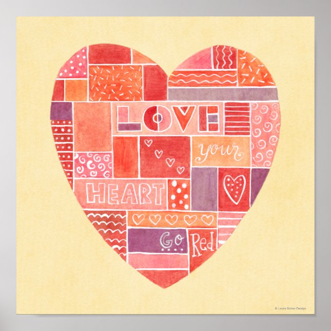 Affiche Amour pour votre cœur (Devant)