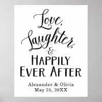 Amour, rire et heureux pour toujours