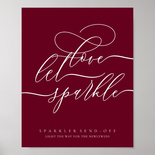 Affiche Amour Simple Chic Bourguignon (Devant)