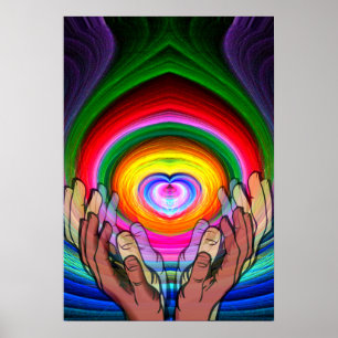 Affiche Amour, Unité et Paix_