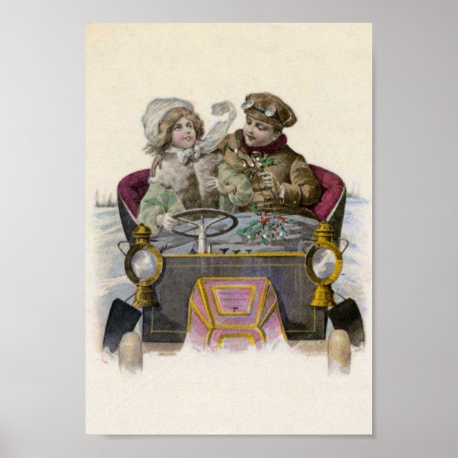 Affiche Amour vintage (Devant)