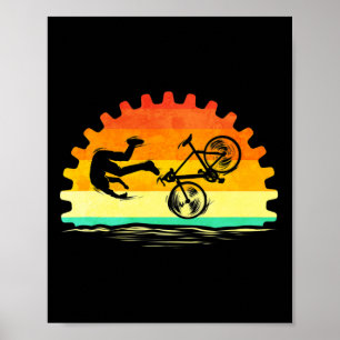 Affiche Amoureux de cyclisme Cycle Drôle pour vélo tour vé