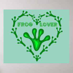 AFFICHE AMOUREUX DE GRENOUILLE 1