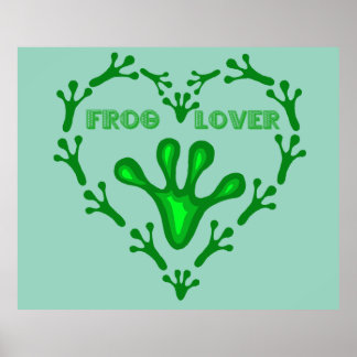 AFFICHE AMOUREUX DE GRENOUILLE 1