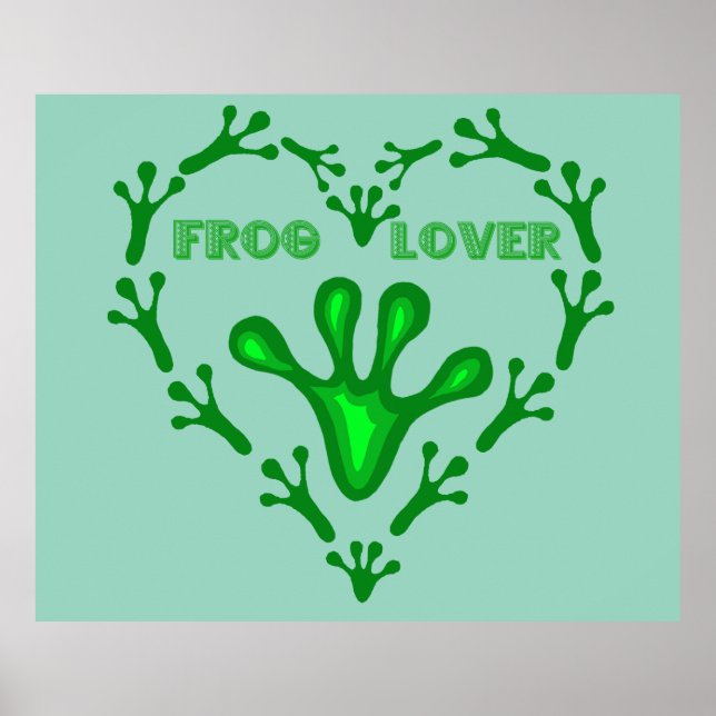 AFFICHE AMOUREUX DE GRENOUILLE 1 (Devant)