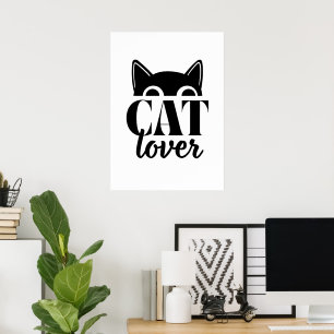 Affiche Amoureux des chats