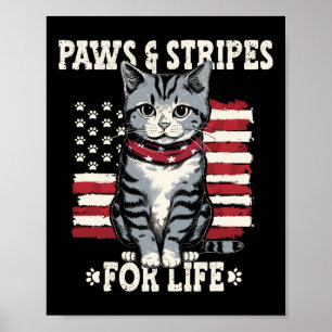 Affiche amoureux des chats du 4 juillet