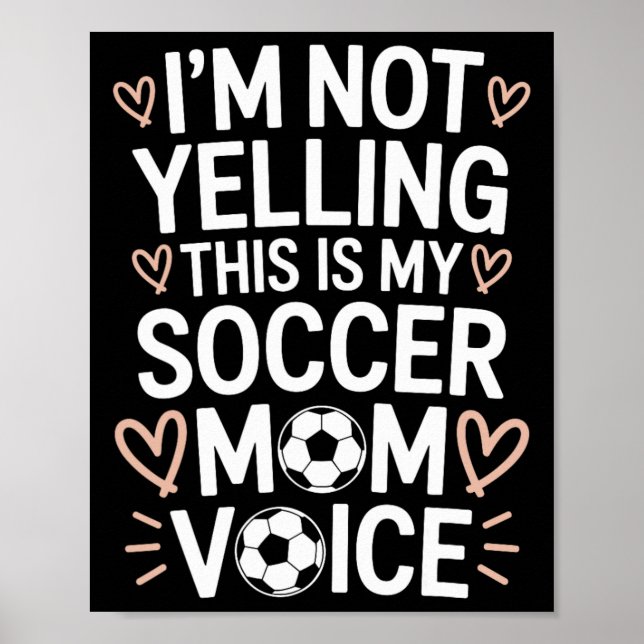 Affiche Amoureux des gardiens Maman, c'est ma mère de foot (Devant)