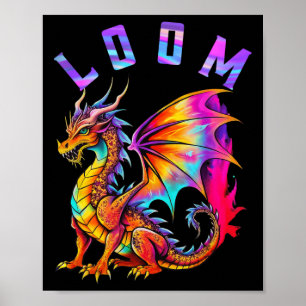 Affiche Amoureux Drôle Dragon Loom Pour Hommes Femmes Imag