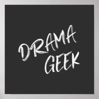 Amoureux du Théâtre Geek Citation Noir Blanc