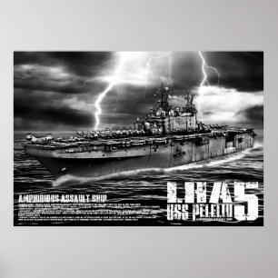 Affiche Amphibious assault ship Peleliu Print