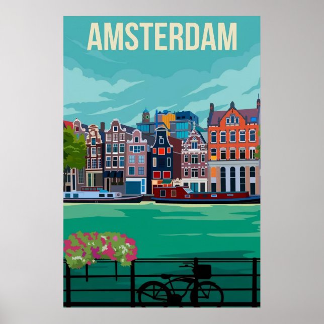Affiche Amsterdam (Devant)
