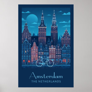 Affiche Amsterdam