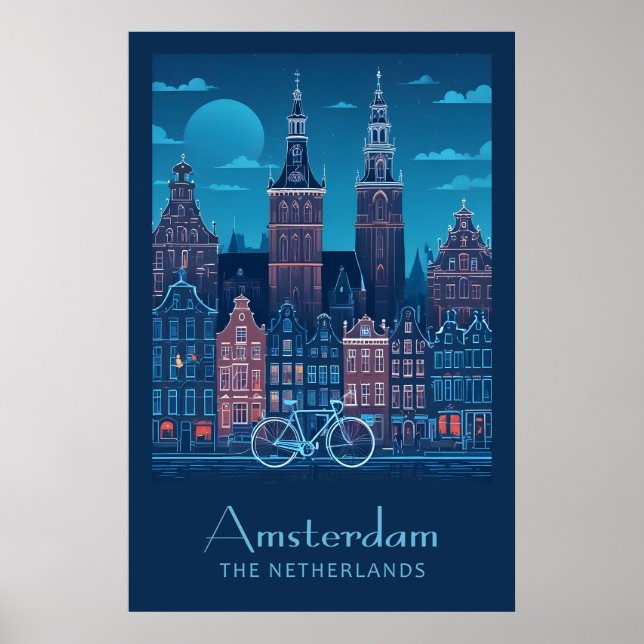 Affiche Amsterdam (Devant)