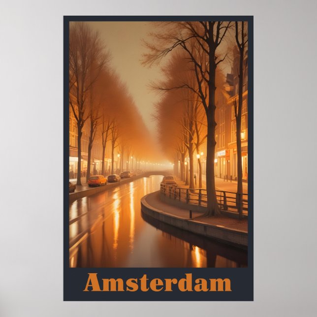 Affiche Amsterdam (Devant)