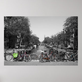 Affiche Amsterdam Bicycles
