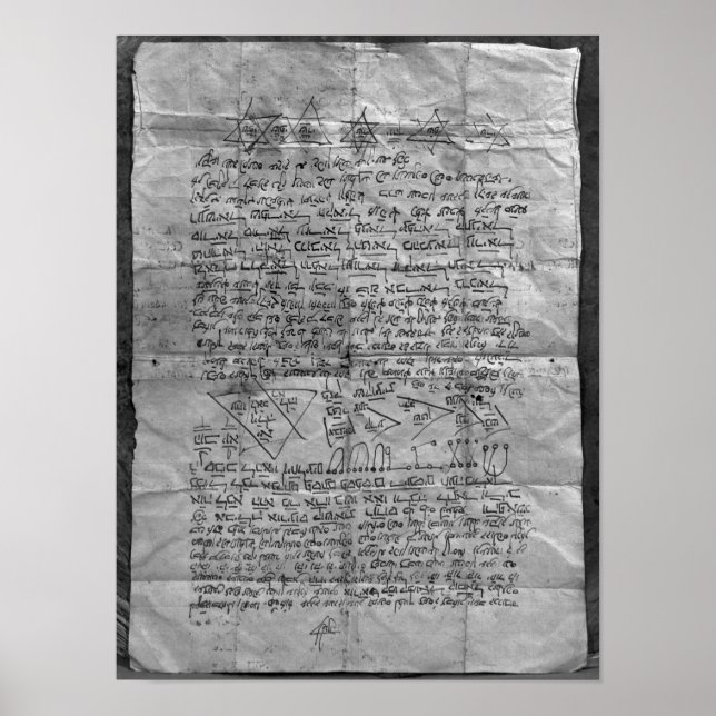 Affiche Amulette cabaliste (Devant)