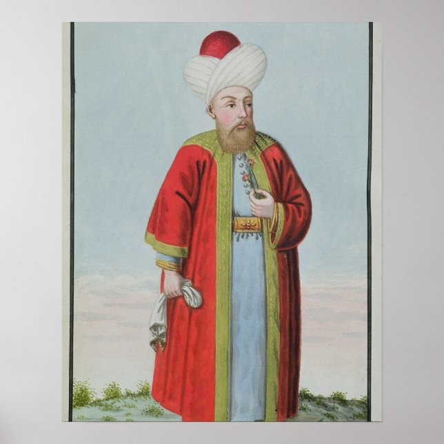 Affiche Amurath (Murad) II (1404-51) Sultan 1421-51, de (Devant)