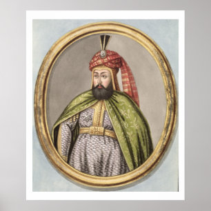 Affiche Amurath (Murad) IV (1612-40) Sultan 1623-40, de