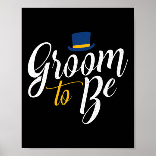 Affiche Amusant Bachelor Party Groom to Be Stag Mariage Pa