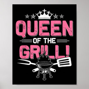 Affiche Amusant Barbecue Lover Grill Graphisme Pour Femmes