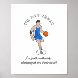 Affiche Amusant Basketball Slogan Design