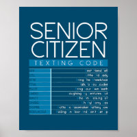 Amusant citoyen âgé Code de Textes Cool grand-père