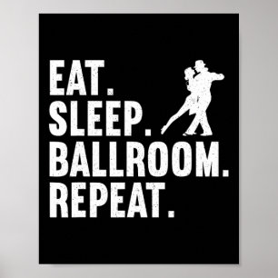 Affiche Amusant Conception De Salle De Bal Pour Hommes Fem