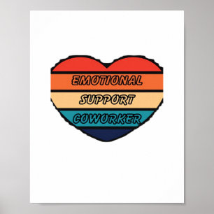 Affiche Amusant d'aide émotionnelle