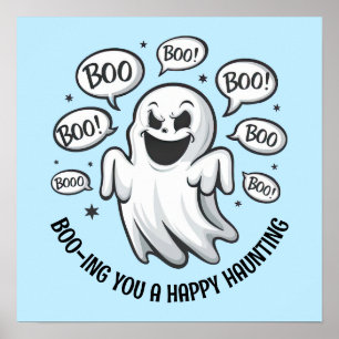 Affiche Amusant fantôme de Boo