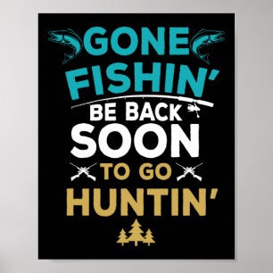 Affiche Amusant Pêcheur Chasse Pêcheur Pêcheur Cadeau