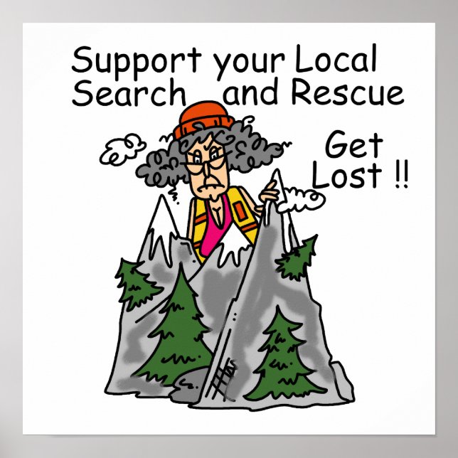 Affiche Amusant se perdre (Devant)