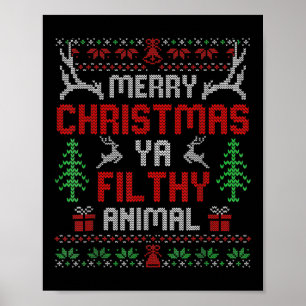 Affiche Amusant seul à la maison Films Joyeux Noël Vous sa