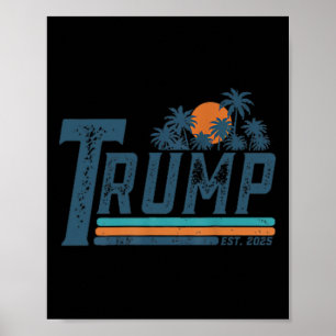 Affiche Amusant Trump Chemise Golfe Des États-Unis Amériqu