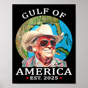 Affiche Amusant Trump Chemise Golfe Des Etats-Unis Est 202