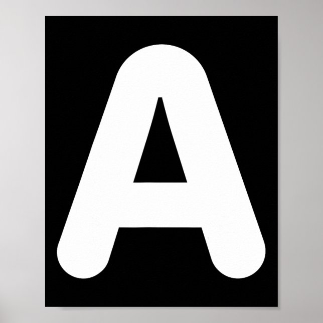 Affiche Amusant Un Costume D'Halloween Lettre Pour Corresp (Devant)