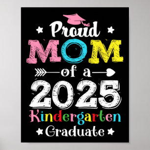 Affiche Amusante Maman Fière D'Un Cl De 2025 Gradu De La M