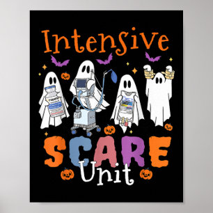 Affiche Amusante Unité de soins intensifs Infirmières Bouj
