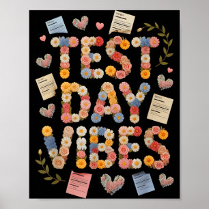 Affiche Amusantes vibrations de jour de test tout va bien