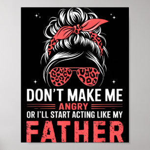Affiche Amuse-toi, ne me mets pas en colère ou je vais com