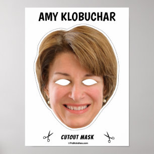 Affiche AMY KLOBUCHAR Halloween Mask