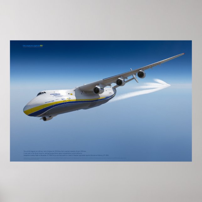 Affiche An-225 Mriya : légende des cieux (Devant)