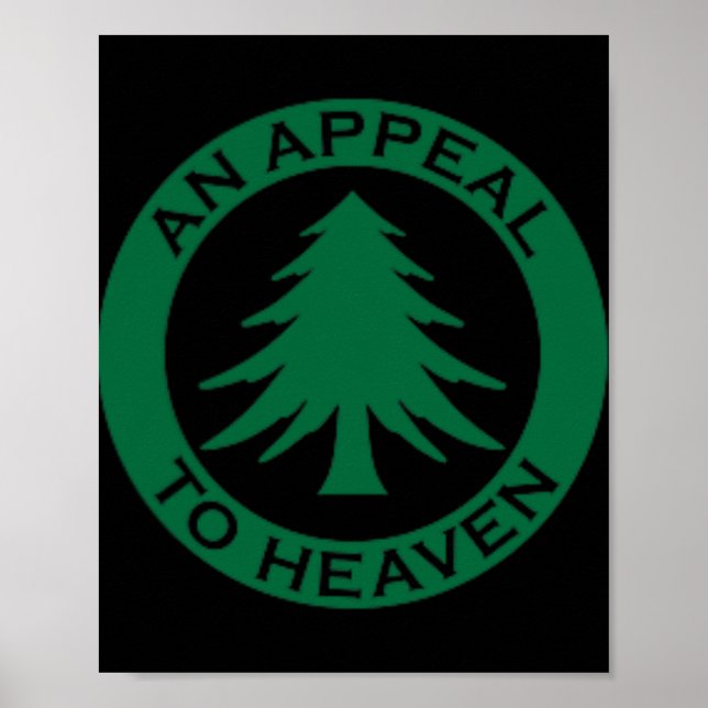 Affiche An Appeal To Heaven Flag Ne Tree Flag Roundel New  (Devant)