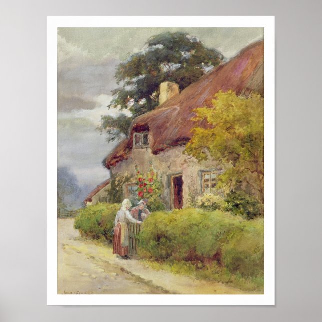 Affiche An evening gossip (Devant)