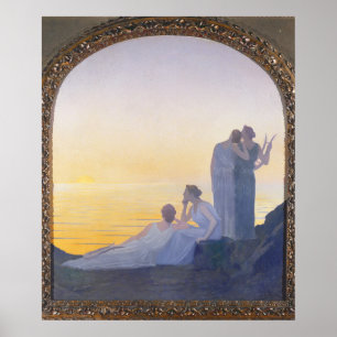 Affiche An Evening in Ancient Times, 1908