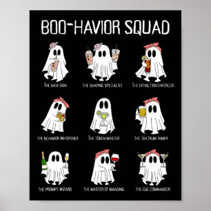 Affiche Analyse Du Comportement De L'Escouade De Boo-Havio