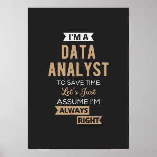 Affiche Analyste de données